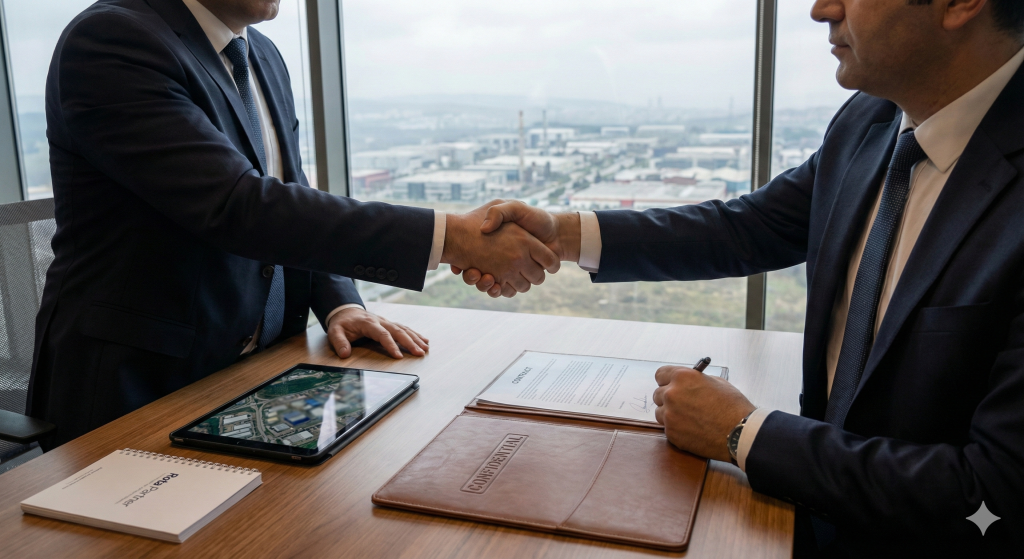 2026 Endüstriyel Gayrimenkulde “Sessiz Dönem” Başladı: En Büyük İmzalar Artık Brandasız Atılıyor